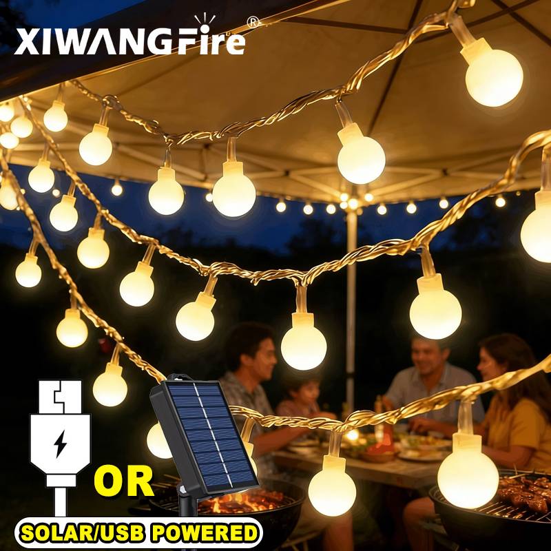 Lighting Wedding Outdoor - Светодиодные гирлянды 3-10 м на солнечных
