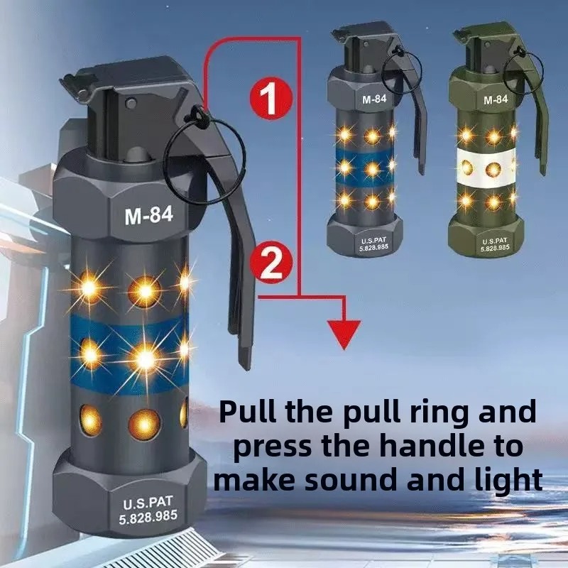 Outdoor Lighting Nearby - Тактическая муляж-граната M84 с имитацией стробоскопического