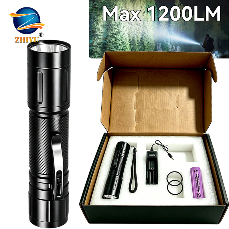 Outdoor Lighting Spotlight - Мощный светодиодный фонарь 1200 лм с