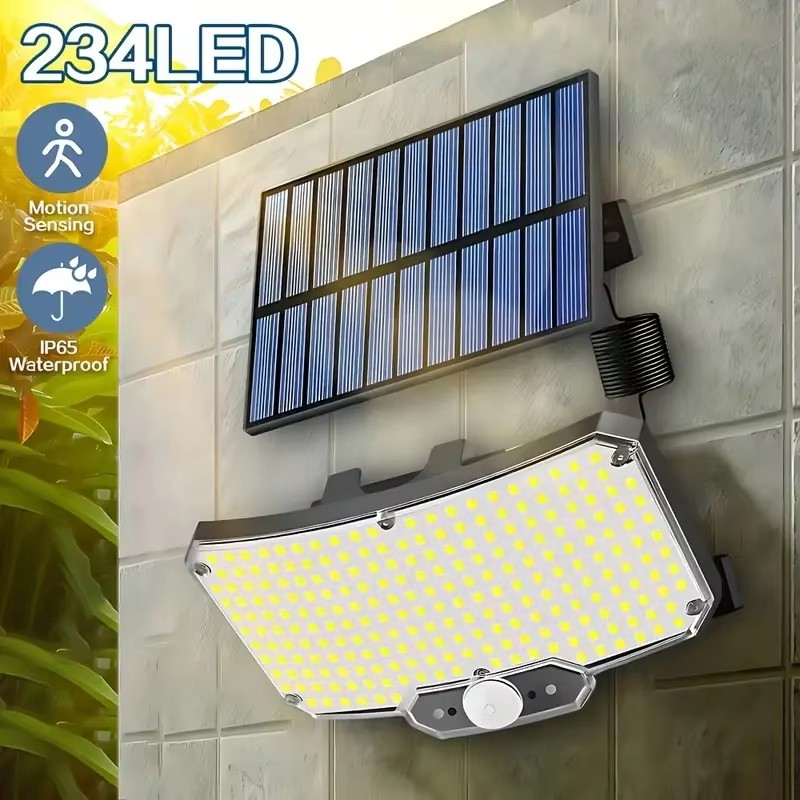 Outdoor Lighting Lamps - Солнечные уличные светильники 234LED с датчиком