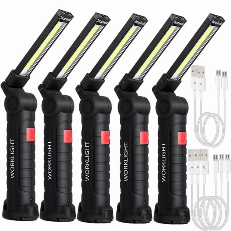Outdoor Lighting Rechargeable - Портативный светодиодный фонарик COB, перезаряжаемый через