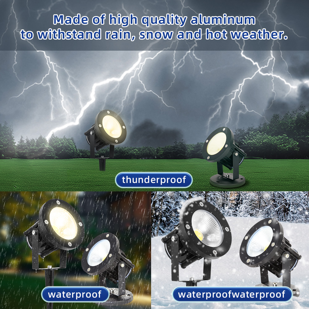 Outdoor Lighting Spotlight - Светодиодный садовый светильник GU10, уличный водонепроницаемый