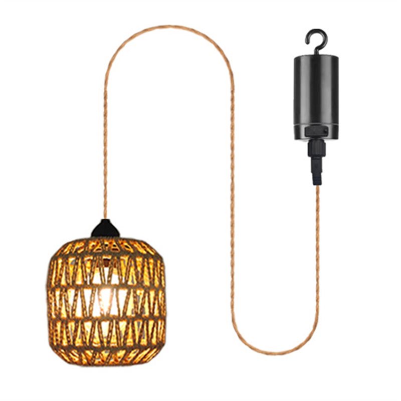 Outdoor Lighting Chandelier - Новая уличная люстра на батарейках, плетеный
