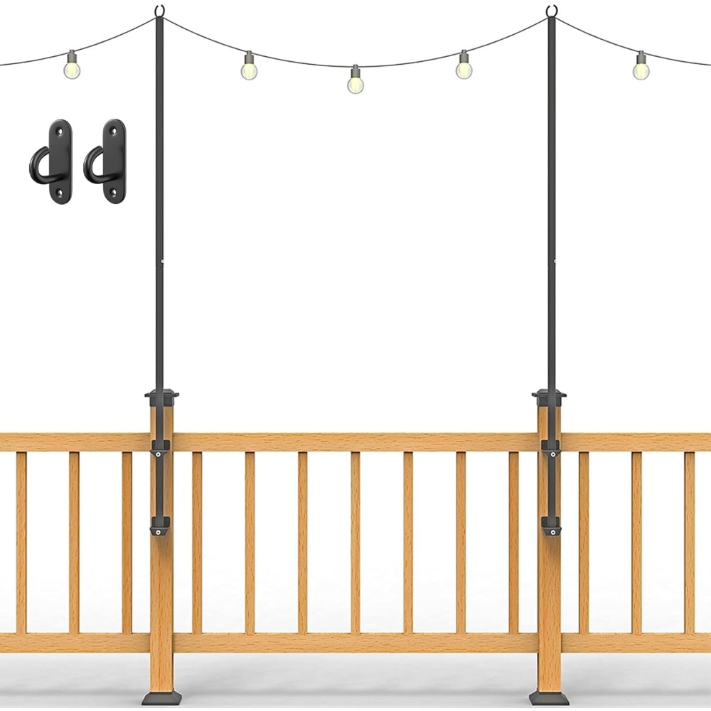 Wall Lighting Outdoor - 2-упаковка гирляндных светильников - столбы из