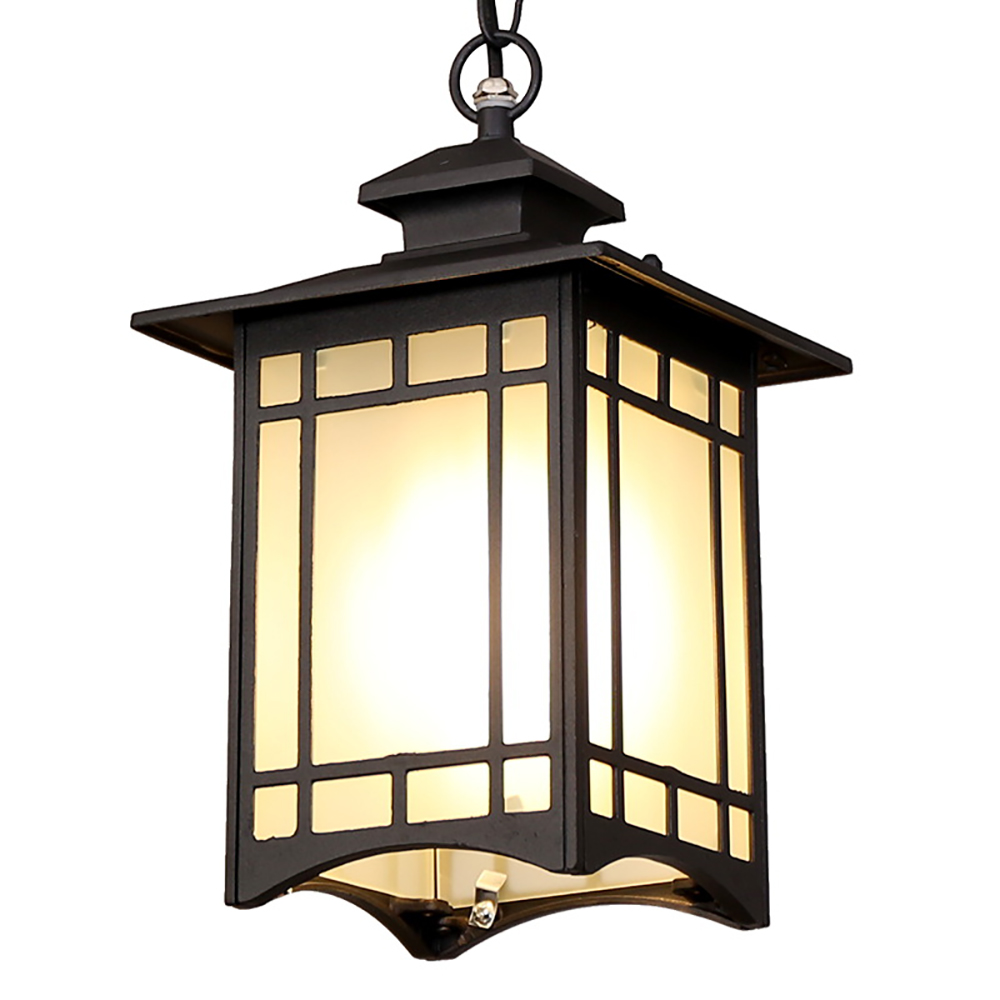 Outdoor Lighting Chandelier - Винтажные стеклянные люстры, Подвесная лампа E27