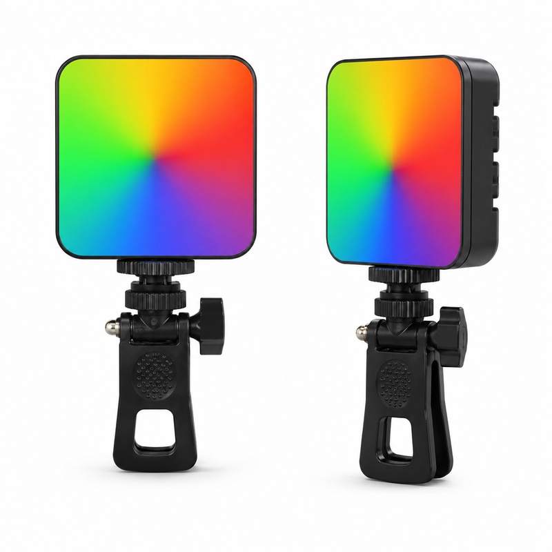 Outdoor Lighting Video - DY11Mini Портативная прищепка-подсветка для телефона, мягкий