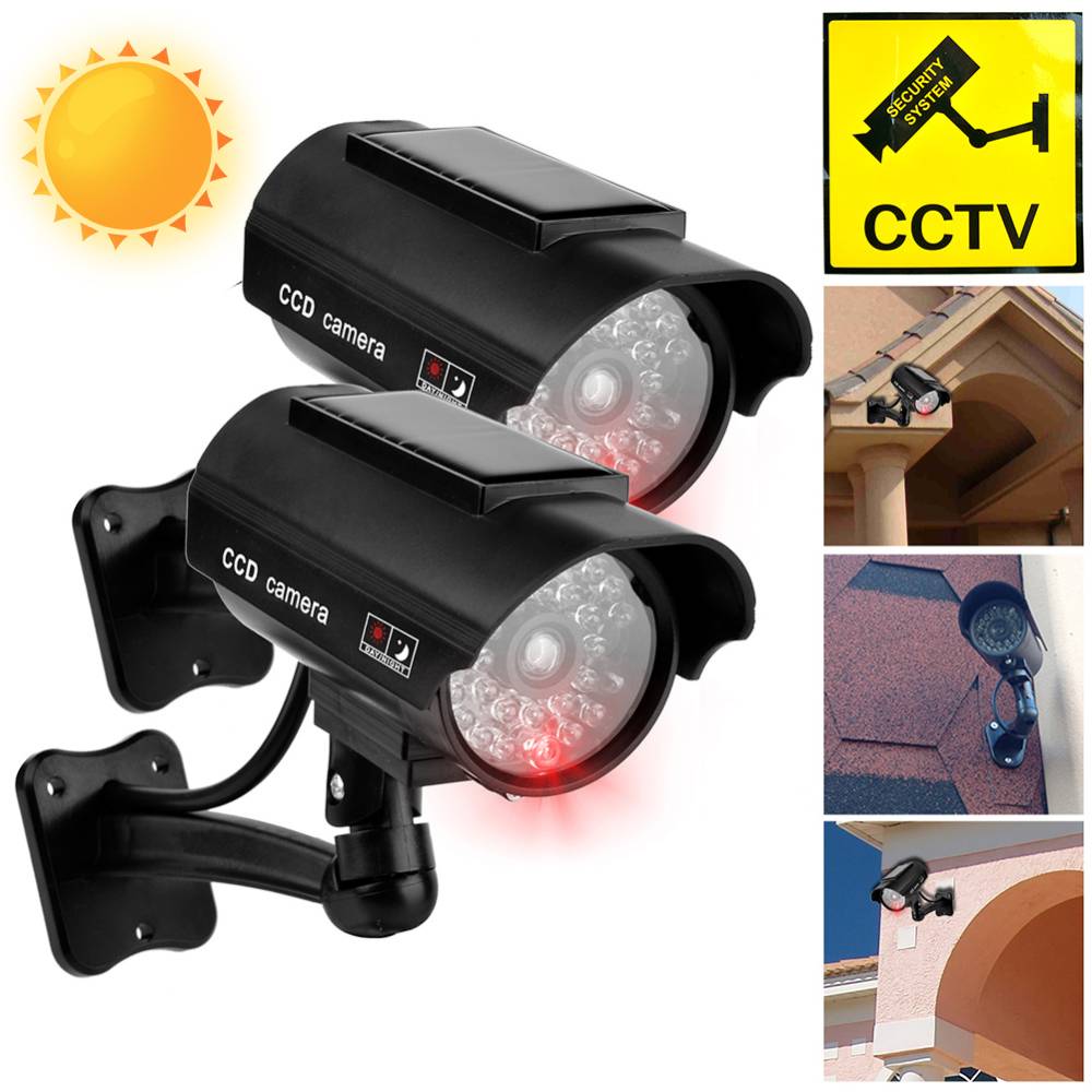 Outdoor Lighting Video - Водонепроницаемая камера видеонаблюдения на солнечной батарее