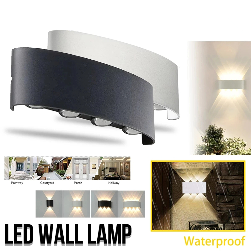 Outdoor Lighting Lux - Современная светодиодная настенная лампа, уличный светильник
