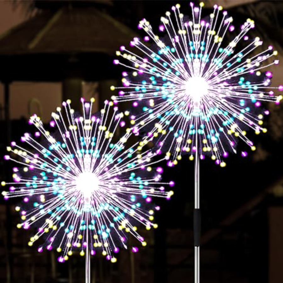 Lighting Wedding Outdoor - Солнечные фонари-фейерверки, уличные водонепроницаемые светильники с