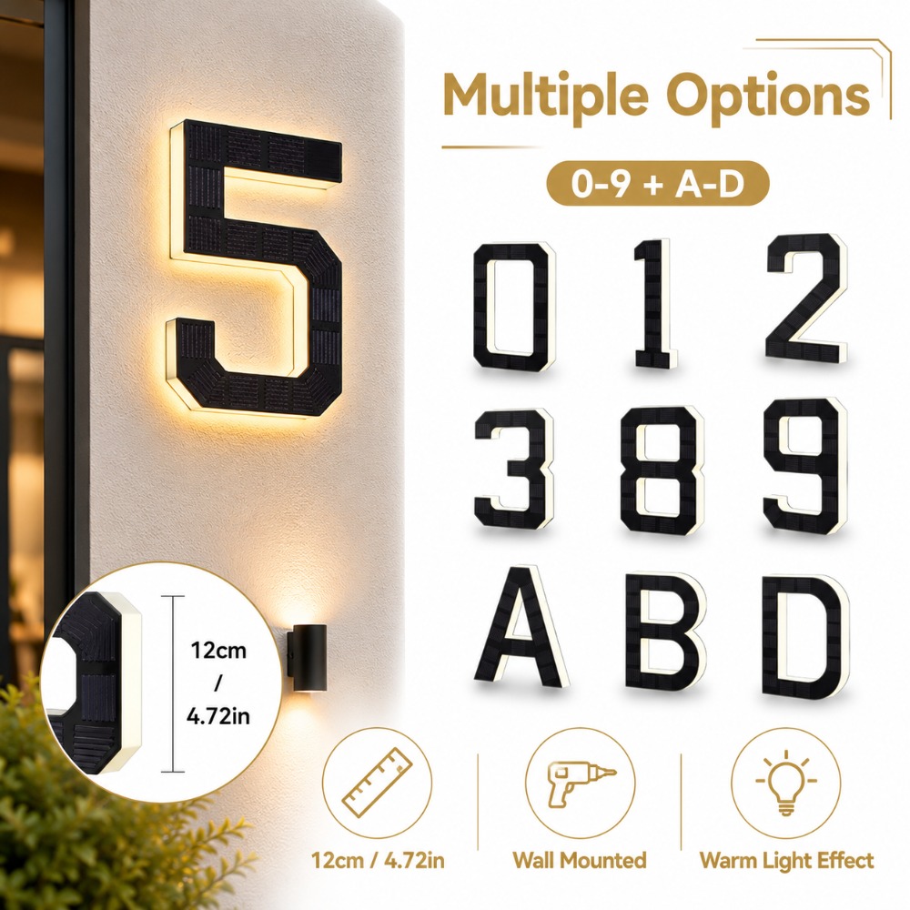 Солнечная светодиодная табличк – обзор и цена Outdoor Lighting Front Yard