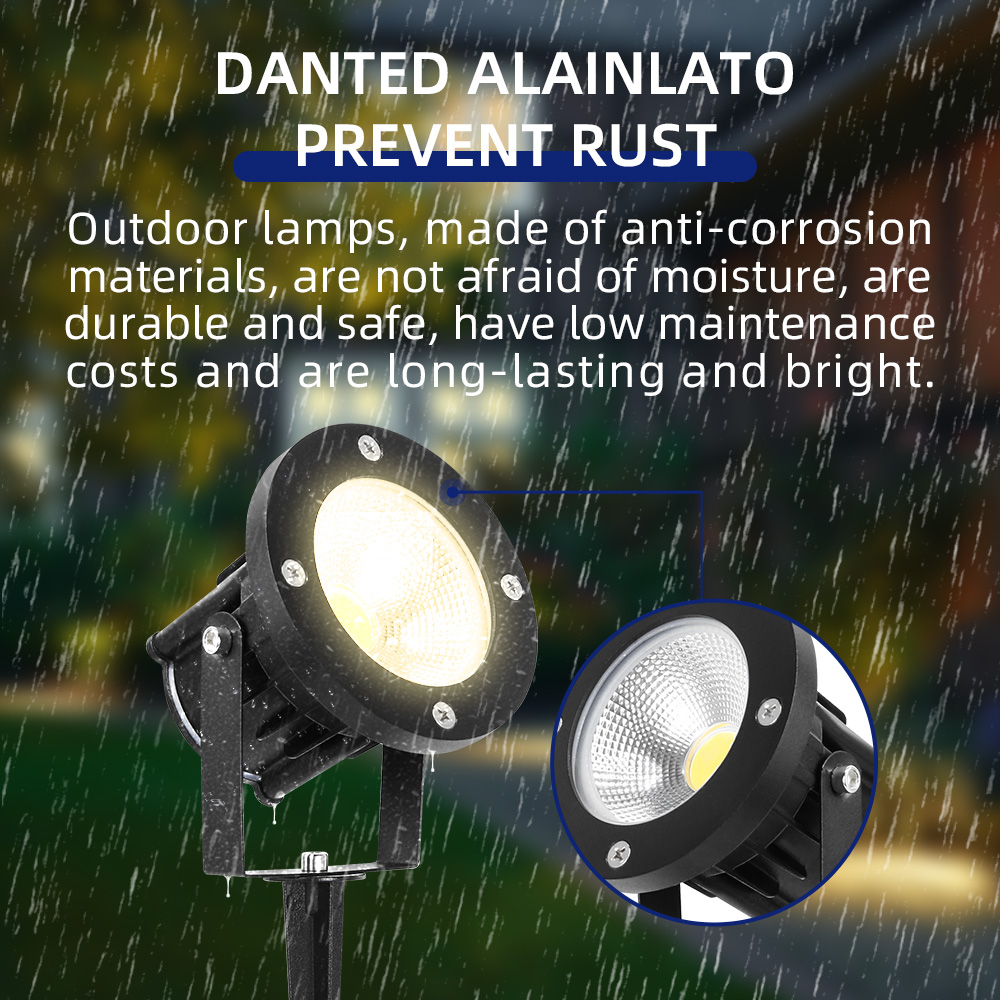 Светодиодный садовый светильни – обзор и цена Outdoor Lighting Spotlight