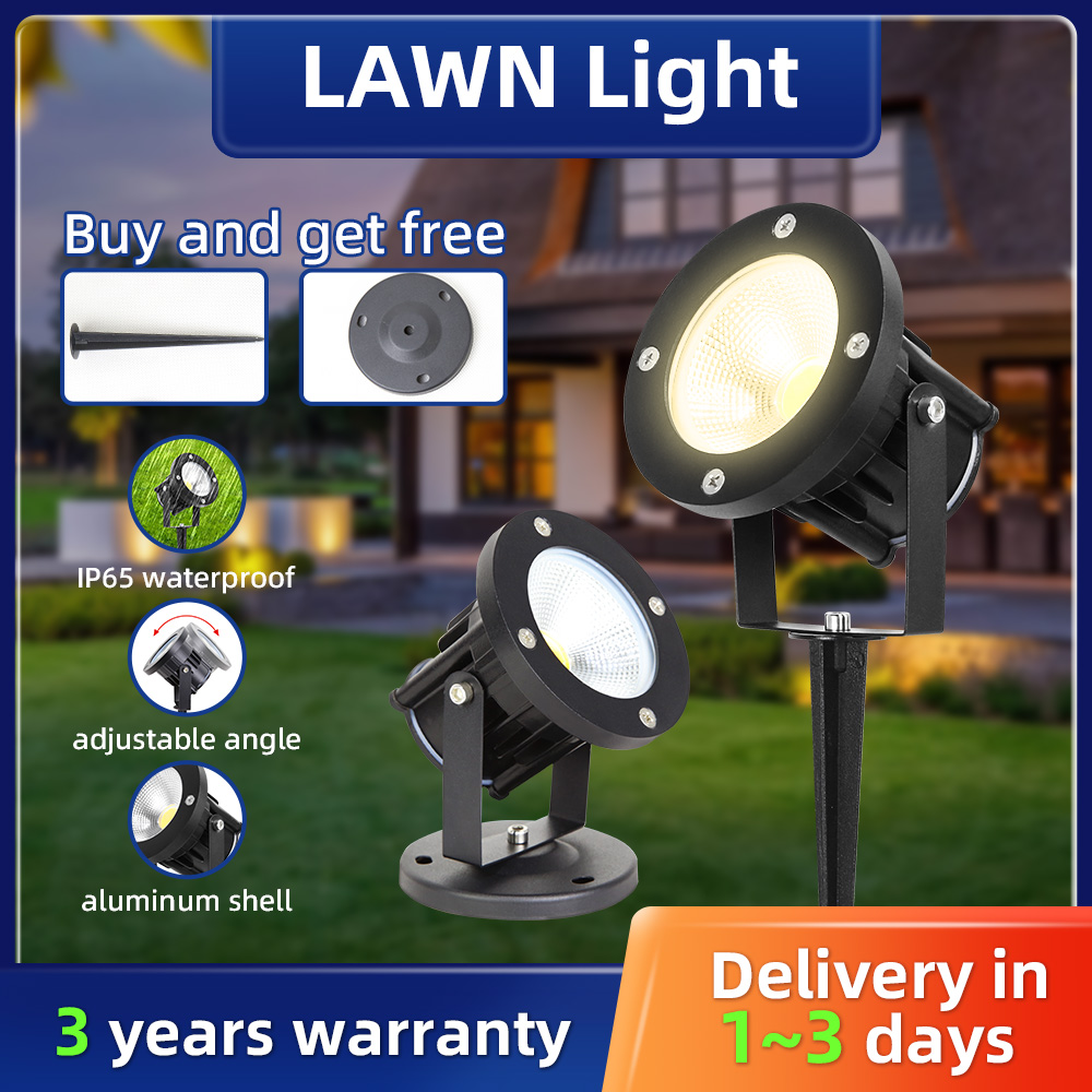 Светодиодный садовый светильни – обзор и цена Outdoor Lighting Spotlight
