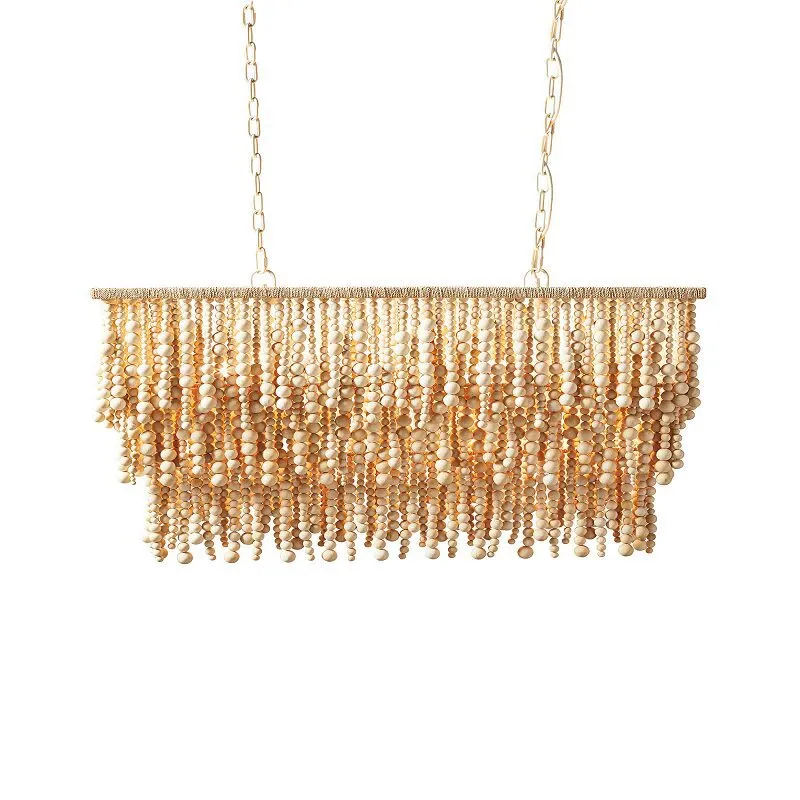 Богемная люстра из деревянных  – обзор и цена Outdoor Lighting Chandelier