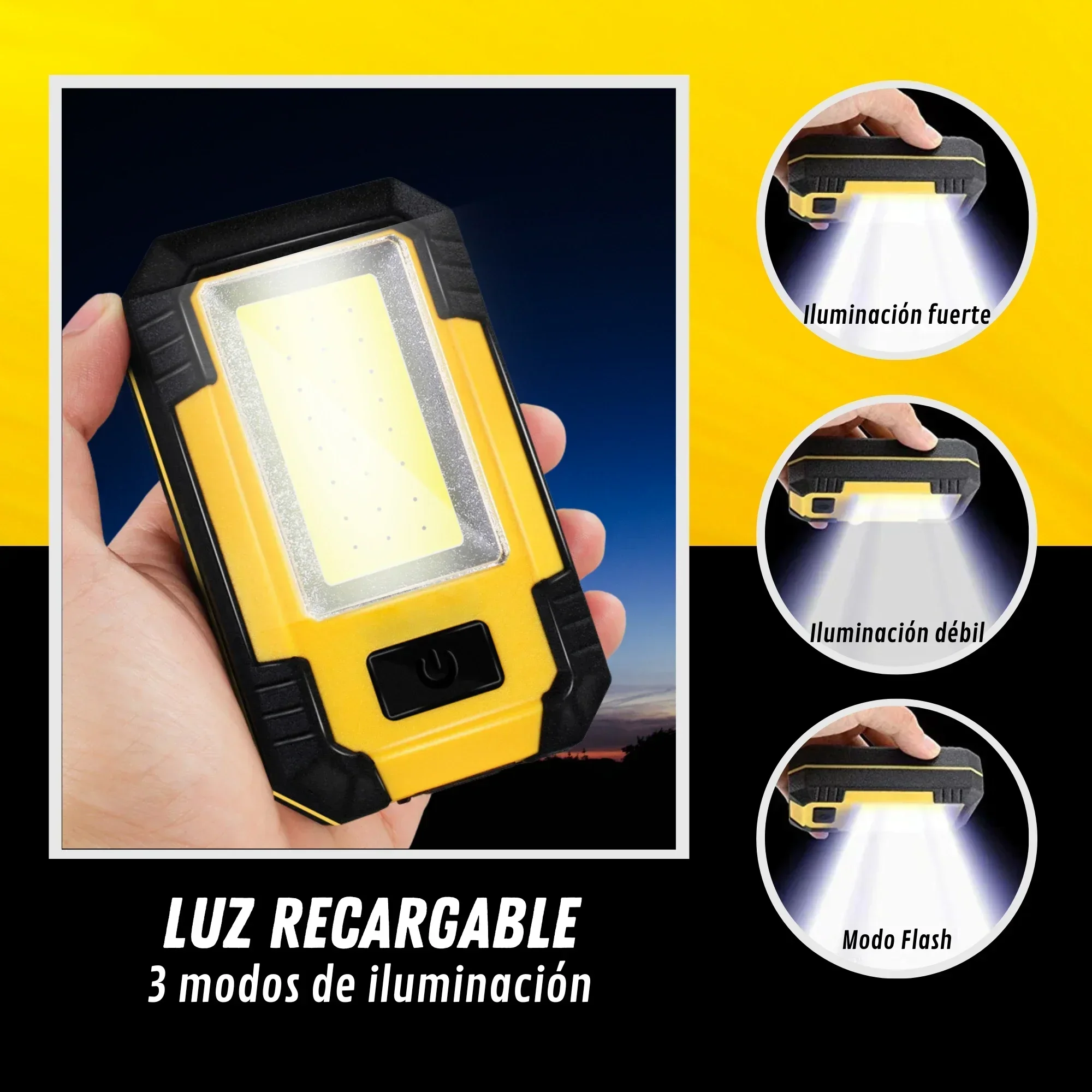 Перезаряжаемый рабочий фонарь  – обзор и цена Outdoor Lighting Nearby