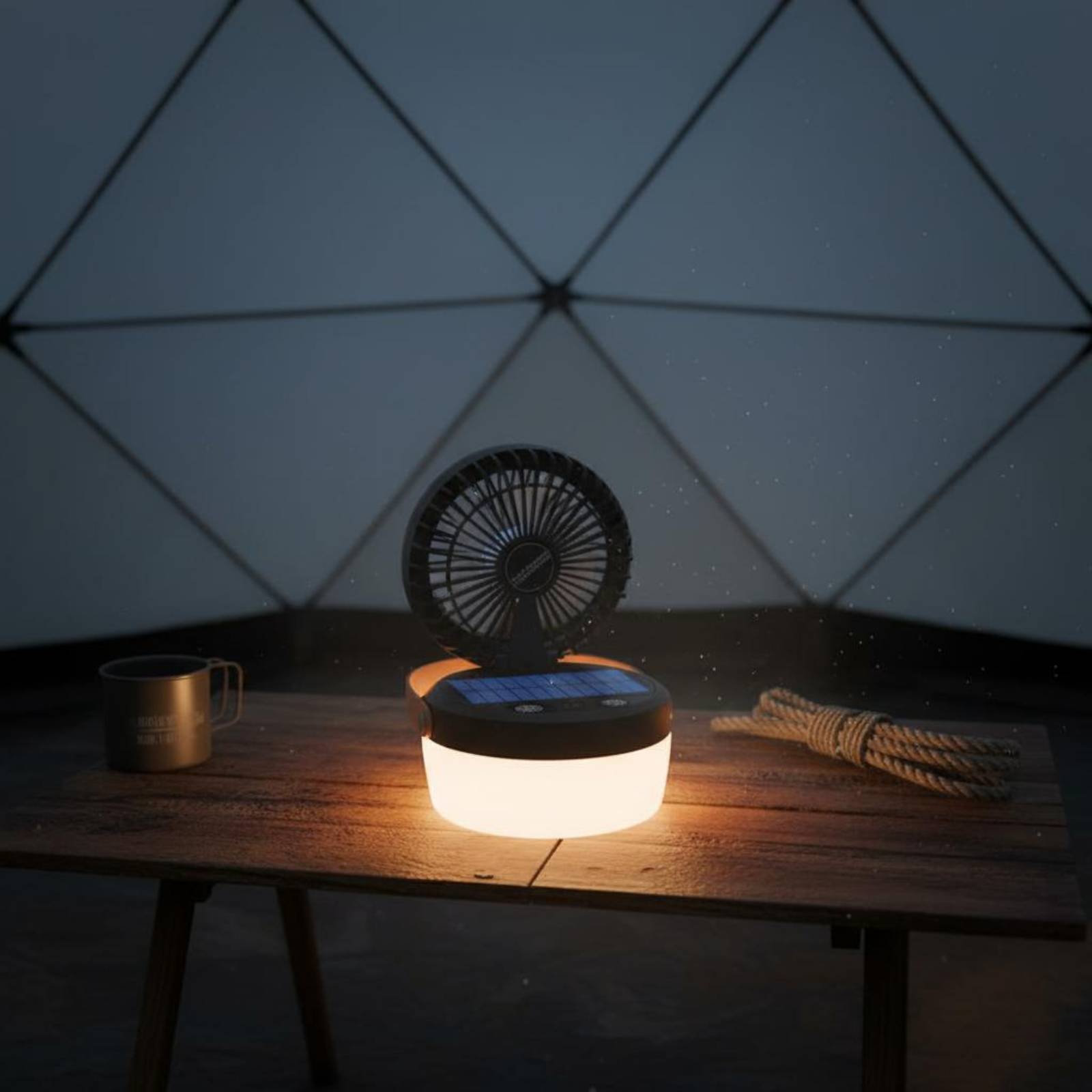 Солнечный кемпинговый вентилят – обзор и цена Outdoor Lighting Design