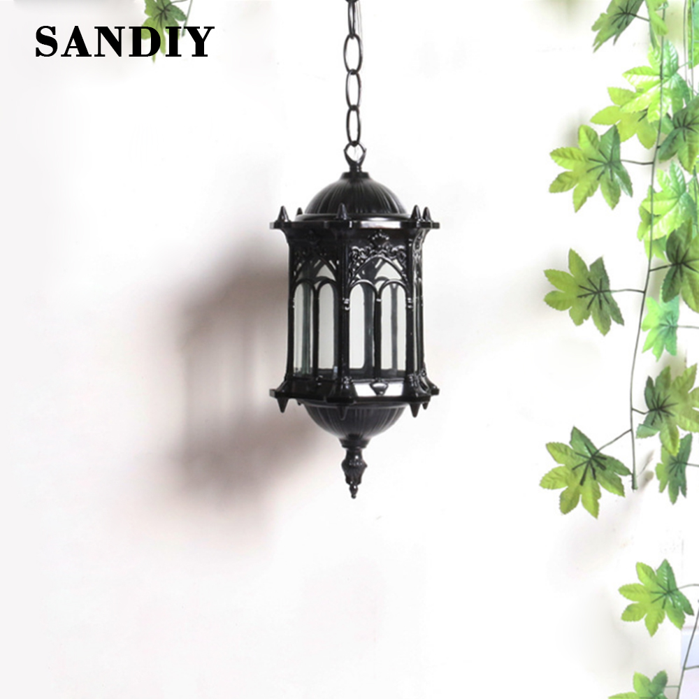 SANDIY уличный подвесной свети – обзор и цена Outdoor Lighting Chandelier