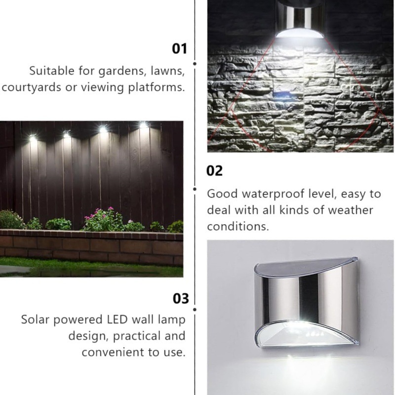 2 шт. солнечный садовый светил – обзор и цена Outdoor Lighting Lux