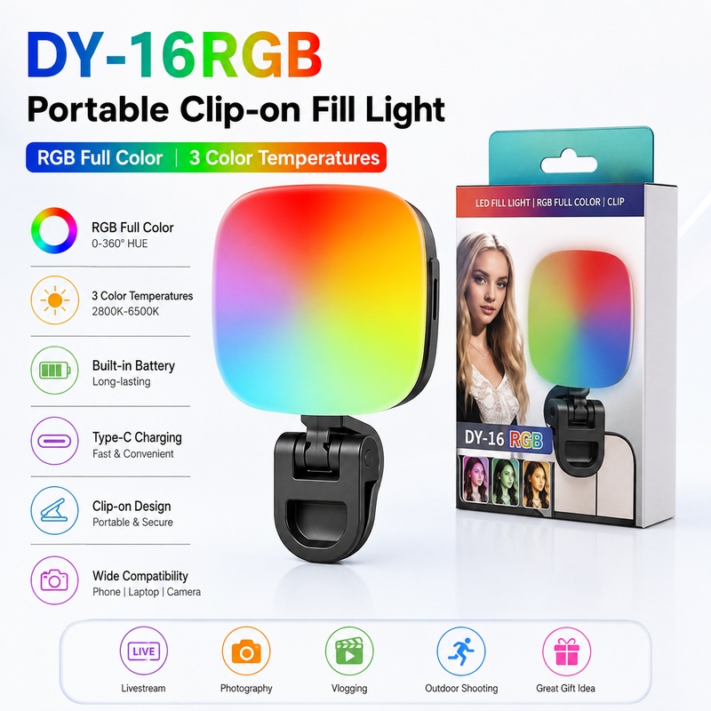 Портативный RGB LED-осветитель – обзор и цена Outdoor Lighting Video