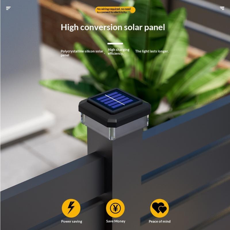 Солнечный светодиодный светиль – обзор и цена Post Cap Light