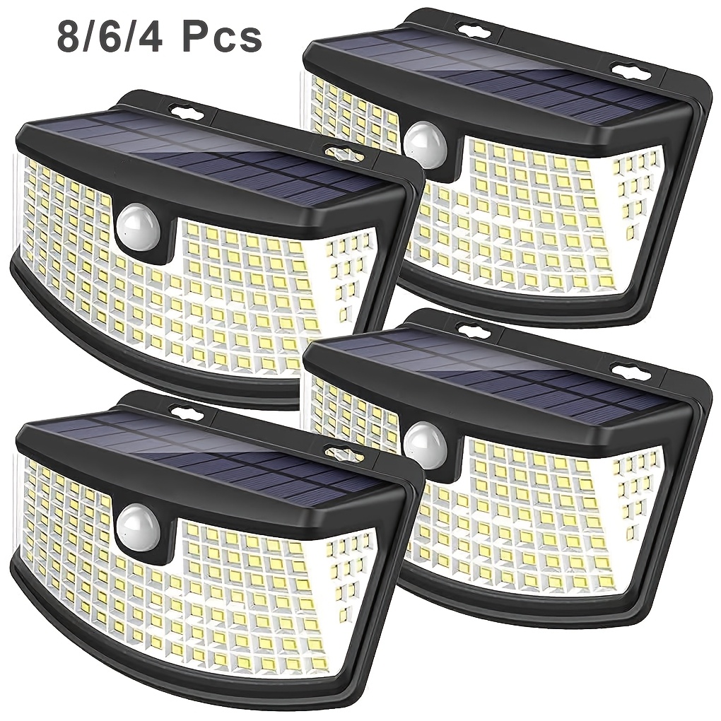 8/6/4 упаковки солнечных свети – обзор и цена Outdoor Lighting Front Yard