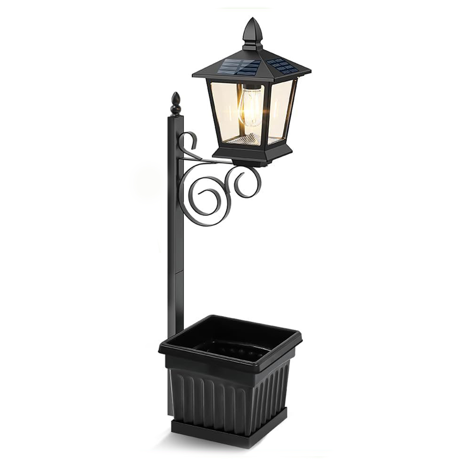 Солнечный светильник-кашпо 2-в – обзор и цена Outdoor Lighting Front Yard