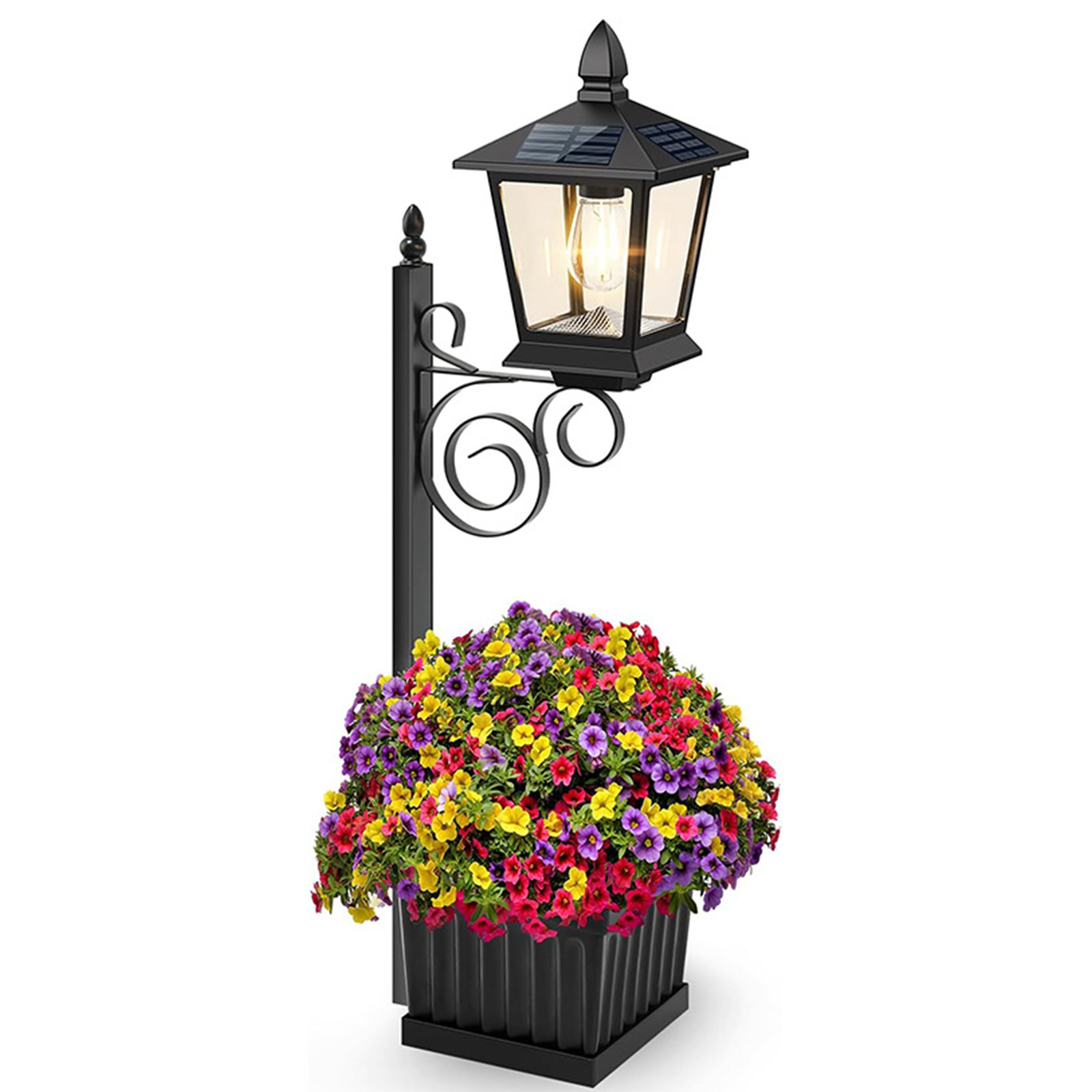 Солнечный светильник-кашпо 2-в – обзор и цена Outdoor Lighting Front Yard
