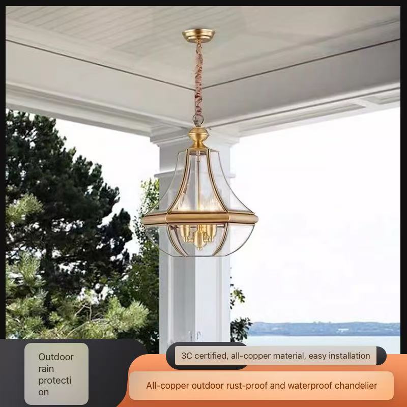 Уличный водонепроницаемый свет – обзор и цена Outdoor Lighting Chandelier