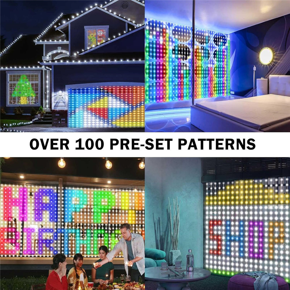 1/2 шт. 400 светодиодных занав – обзор и цена Outdoor Lighting Diy