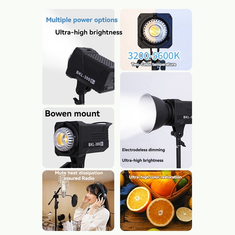 300W Bi LED видеосвет, постоян – обзор и цена Outdoor Lighting Video