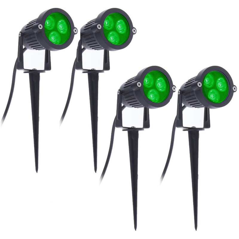 4 шт. светодиодных садовых све – обзор и цена Outdoor Lighting Spotlight
