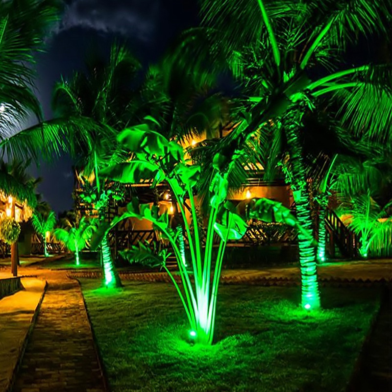 4 шт. светодиодных садовых све – обзор и цена Outdoor Lighting Spotlight